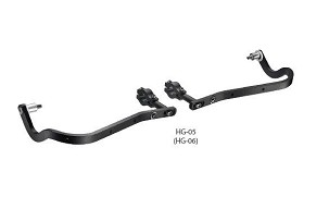 ACCEL ŠTITNICI RUKU (HAND GUARD) SA MONTAŽOM ALUMINIJUMSKIM ENDURO 28MM BOJA CRNA (BEZ PLASTIČNEJ ŠTITNICI SD02)