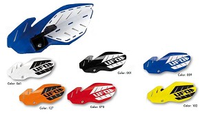 UFO ŠTITNICI RUKU (HAND GUARD) FLAME BOJA BELA/CRNA - POTREBNA MONTAŽA PM01678001 - MOGU BITI STOSOWANE KAO ŠTITNICI REZERVNE