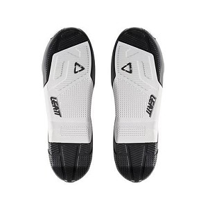 LEATT PODESZWA (PARA) ZA ČIZAMA CROSS 4.5/5.5 FLEXLOCK SOLE PAIR WHITE/BLACK BOJA BELA/CRNA VELIČINA 40.5 (REZERVNI DELOVI)