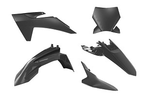 RACETECH (RTECH) KOMPLET PLASTIKE KTM SX 65 '24-'25 BOJA CRNA