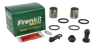 FRENKIT MOTO 2026/05 KOMPLET ZA POPRAVKU KOČIONE ČELJUSTI (ZAPTIVKE + KLIPOVI) NISSIN (KLIP FI 27MM) PREDNJA KAWASAKI J 125 '16-'22, J 300 '14-'22