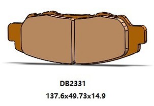 DELTA BRAKING PLOČICE KOČIONE KH669/4 PREDNJI POLARIS SLINGSHOT 2000 '15-'18