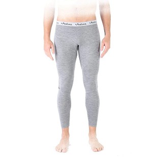 WOOLONA PATCH BIELIZNA TERMOAKTIVNA MUŠKA (PANTALONE) (100% VUNE MERINO) BOJA SIVA VELIČINA XL