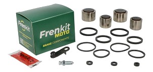 FRENKIT MOTO 2026/05 KOMPLET ZA POPRAVKU KOČIONE ČELJUSTI (ZAPTIVKE + KLIPOVI) TOKICO (KLIP FI 27 / 34MM) PREDNJA KAWASAKI ZXR 750 '89-'92, ZXR 750 R '91-'95
