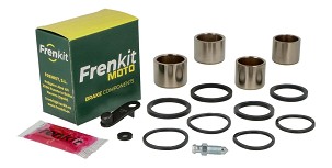 FRENKIT MOTO 2026/05 KOMPLET ZA POPRAVKU KOČIONE ČELJUSTI (ZAPTIVKE + KLIPOVI) NISSIN (KLIP FI 27 / 30MM) PREDNJA HONDA CB 1000 '93-'95, VTR 1000 FIRE STORM '98-'06, VTR 1000 SP1 / SP2 '00-'05, KAWASAKI VERSYS 1000 '12-'17