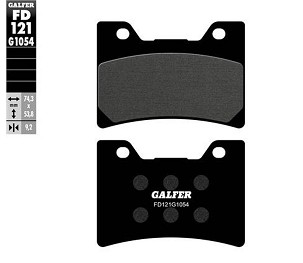 GALFER PLOČICE KOČIONE KH160 SINTER METAL (ZLATNE) STREET RASPRODAJA