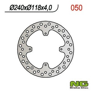 NG DISK KOČIONI PREDNJI HONDA XR 600R '85-'90, CRF 230 '03-'20, XL 350R '84 (240X118X4)