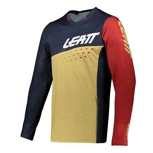 LEATT MAJICA BICIKLOWA MTB 4.0 ULTRAWELD JERSEY SAND BOJA PEŠČANA/TAMNOPLAVA/CRVENA VELIČINA M