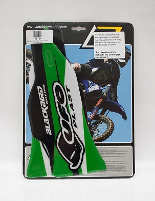 BLACKBIRD RASPRODAJA KOMPLET NALEPNICA (FOLIJA) NA ŠTITNICI TELESKOPA E5415 KAWASAKI KXF 250 '06-'08, KXF 450 '06-'08