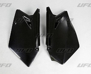 UFO ZADNJE BOČNE PLASTIKE SUZUKI RMZ 450 '07 BOJA CRNA