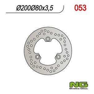 NG DISK KOČIONI PREDNJI KAWASAKI QUAD KLF 220/300/400, KVF 300/400 (200X80X3,5)