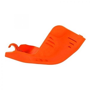 RACETECH (RTECH) ŠTITNIK MOTORA SA TECHNOPOLIMERU KTM SXF/EXCF 250/350 '16-18 BOJA NARANDŽASTA