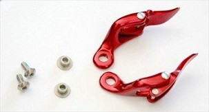 LEATT SET KOPČI BOČNE GPX/DBX PRO CRVENE (REZERVNI DELOVI)