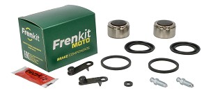 FRENKIT MOTO 2026/05 KOMPLET ZA POPRAVKU KOČIONE ČELJUSTI (ZAPTIVKE + KLIPOVI) TOKICO (KLIP FI 38MM) ZADNJA KAWASAKI ZXR 750 / R '89-'95, ZXR 400 '89-'97