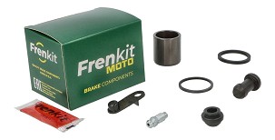 FRENKIT MOTO 2026/05 KOMPLET ZA POPRAVKU KOČIONE ČELJUSTI (ZAPTIVKE + KLIPOVI) NISSIN (KLIP FI 30MM) ZADNJA HONDA CB 600 F HORNET '04-'13, CBR 1000 RR FIREBLADE '04-'20, KAWASAKI ZX-10R NINJA '11-'20