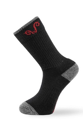 WOOLONA ČARAPE TERMOAKTIVNE SA VUNE MERINO BOJA CRNA VELIČINA 39-42