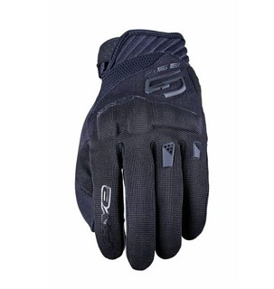 FIVE GLOVES TEKSTILNE RUKAVICE GLOBE EVO CRNA BOJA VELIČINA 7 (XS)