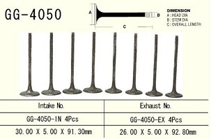 VESRAH IZDUVNI VENTIL KAWASAKI KVF 650/700/750 '02-'17 (OEM: 12004-1155) (1KOM.) (MADE IN JAPAN)