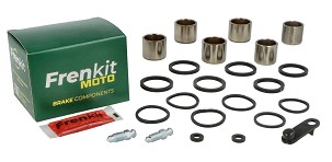 FRENKIT MOTO 2026/05 KOMPLET ZA POPRAVKU KOČIONE ČELJUSTI (ZAPTIVKE + KLIPOVI) TOKICO (KLIP FI 24 / 27MM) PREDNJA KAWASAKI ZX-6R 600 NINJA '98-'01, ZX-12R '00-'05, ZRX 1100 / 1200 '96-'07, ZX-7R NINJA '96-'03