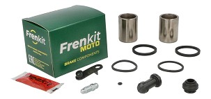 FRENKIT MOTO 2026/05 KOMPLET ZA POPRAVKU KOČIONE ČELJUSTI (ZAPTIVKE + KLIPOVI) NISSIN (KLIP FI 30MM) PREDNJA KAWASAKI EN 650 S VULCAN '15-'25