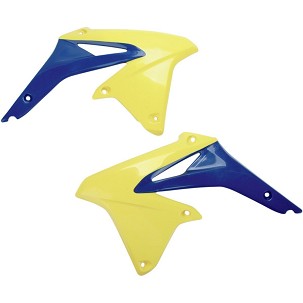 UFO ŠTITNICI HLADNJAKA SUZUKI RMZ 450 '08 BOJA ŽUTA/PLAVA - RASPRODAJA