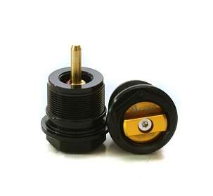 ACCEL ČEP DONJI AMORTIZERA PREDNJEG SA REGULACIJOM HONDA CRF 250R '18-20, CRF 450R/RX '17-20, CRF 250RX '19-20, CRF 450X/L 19, KAWASAKI KXF 450 '19-20, SUZUKI RMZ 450 '18-19 BOJA ZLATNA (KPL.-2KOM.) - PROMOCIJA