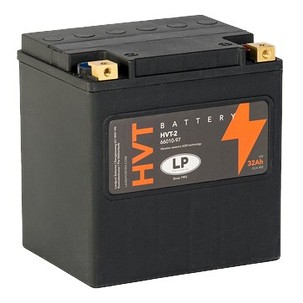 LANDPORT AKUMULATOR HVT-2 (MH HVT-2) 12V 30AH 169X131X174 HEAVY V-TWIN BEZ ODRŽAVANJA - ZALANY (POVEĆAN STRUJA STARTER 400A) (DESNI +) (2)