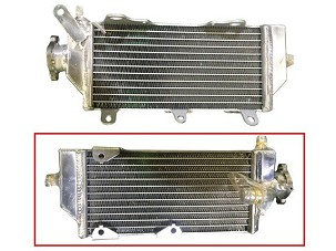 PSYCHIC HLADNJAK YAMAHA YZF 250X '15-18, WRF 250 '15-18 OJAČANA O STANDARDNEJ ZAPREMINE DESNA (KOM.) (SA ČEPOM)