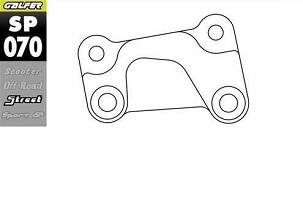 GALFER ADAPTER DISKA KOČIONE 330MM HARLEY DAVIDSON LEVA STRANA (HD LEFT SIDE)