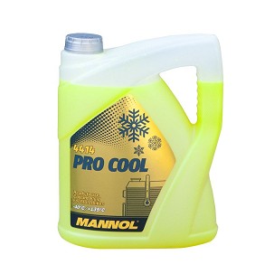 MANNOL TEČNOST ZA HLADNJAKA PRO COOL 5L MOTOCIKLISTIČKI (-40ST.C/+135ST.C) GOTOWY ZA UPOTREBE (240)