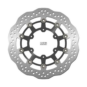 NG DISK KOČIONI PREDNJI SUZUKI GSXR 600/750 '08-'18, GSXR 1000 '09-'16, GSX 750SA '08-'14 (310X102X5MM) (6X8,5MM) WAVE PLUTAJUĆI (SREDINA ALUMINIJUMSKA)