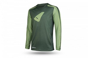 UFO MAJICA BICIKLOWA MTB / E-BIKE TERRAIN LV1 JERSEY MADE IN ITALY (DUGI RUKAV) BOJA ZELENA VELIČINA L - KOLEKCJA 2025/2026