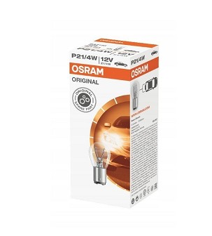 OSRAM SIJALICA 12V P21/4W BAZ15D 1 KOMAD (BELE STAKLO)