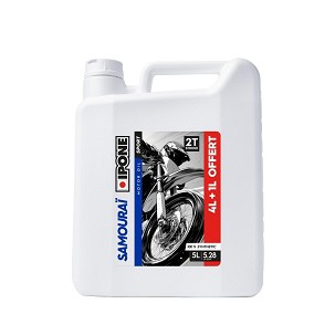 IPONE SAMOURAI 2T ULJE ZA MIESZANKI 100% SINTETIKA 5L ESTER - PROMOCIJA 4+1 (IP949) (AKC) (4) ZAMENJUJE 800092
