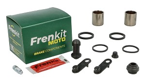 FRENKIT MOTO 2026/05 KOMPLET ZA POPRAVKU KOČIONE ČELJUSTI (ZAPTIVKE + KLIPOVI) NISSIN (KLIP FI 25MM) PREDNJA HONDA CG 150 '05-'13, CMX 250 C REBEL '95-'96, MSX 125 GROM '13-'18, NS1 50 '91-'98