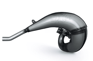 OXA FACTORY DIFUZOR (TUBA REZONANSOWA) FRONT EXHAUST PIPE RACING STEEL GP EDITION SPECIAL SERIES KTM SX 250 / 300 '23-'25 , EXC 250 / 300 TBi '24-'26 , HUSQVARNA TC 250 '23-'25 , TE 250 / 300 '23-'25 , GAS GAS EC / EX 250 / 300 '24-'25 MC 250