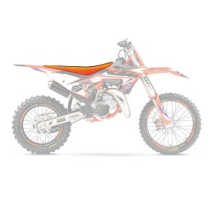 BLACKBIRD NAVLAKA / PRESVLAKA NA SEDIŠTE KTM SX 85 '25 DOUBLE GRIP BOJA NARANDŽASTA