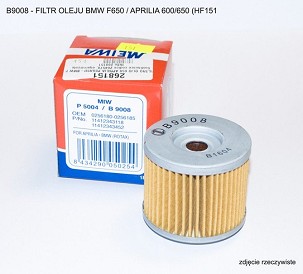 MIW (MEIWA) FILTER ULJA BMW F650 / APRILIA 600/650 (HF151) (50)