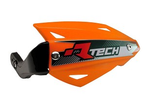 RACETECH (RTECH) ŠTITNICI RUKU (HAND GUARD) VERTIGO ATV BOJA NARANDŽASTA (SA 3 VRSTAAMI NOSAČA ZA VOLANA)