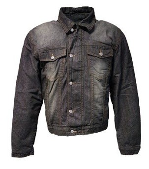 ROLEFF RASPRODAJA JAKNA KRATKA JEANS ARAMID MODEL RO1514 BOJA CRNA VELIČINA M