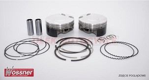 WOSSNER KOMPLET KLIPOVA KAWASAKI KVF 750 BRUTE FORCE '12-'14, KRT 750 TERYX '12-'14 (89.95MM) (10.5:1 CR)