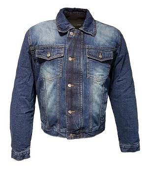 ROLEFF RASPRODAJA JAKNA KRATKA JEANS ARAMID MODEL RO1515 BOJA PLAVA VELIČINA L
