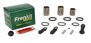 FRENKIT MOTO 2026/05 KOMPLET ZA POPRAVKU KOČIONE ČELJUSTI (ZAPTIVKE + KLIPOVI) NISSIN (KLIP FI 23 / 25MM) PREDNJA HONDA VFR 800 '02-'13, VTX 1800 '01-'06, XL 1000 V VARADERO '99-'10, XL 700 V TRANSALP '07-'14