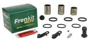 FRENKIT MOTO 2026/05 KOMPLET ZA POPRAVKU KOČIONE ČELJUSTI (ZAPTIVKE + KLIPOVI) NISSIN (KLIP FI 25 / 25MM) PREDNJA / ZADNJA HONDA VFR 800 '02-'13