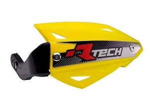RACETECH (RTECH) ŠTITNICI RUKU (HAND GUARD) VERTIGO ATV BOJA ŽUTA (SA 3 VRSTAAMI NOSAČA ZA VOLANA)