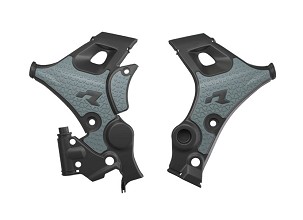 RACETECH (RTECH) ŠTITNICI RAMA REVOLUTION HONDA XL 750 TRANSALP '23-'25 BOJA CRNA / SIVA