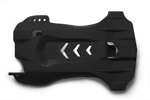 POLISPORT ŠTITNIK MOTORA FORTRESS SKID PLATE KTM SX 250 '06-'16; EXC 250/300 '06-'16; HUSQVARNA TC/TE 250/300 '14-'16 BOJA CRNA