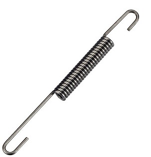 ACCEL OPRUGE ZA NOSAČA IZDUVNOG SISTEMA (8X100 MM) (GR. 1,6 MM) (2 KOM.)