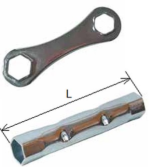 BUZZETTI KLJUČ ZA SVEĆICA PALJENJA SA DUPLIM ŠESTOUGAONIM 16/18MM 140MM