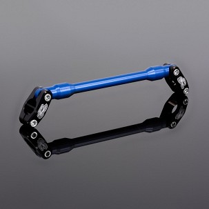 RENTHAL POPREČNA ŠIPKA VOLANA 7/8 CALA (22MM) ROAD BAR CROSS BRACE SET BLUE BOJA PLAVA
